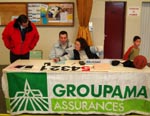 les officiels du samedi aprs-midi ...