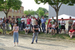 La remise du trophe